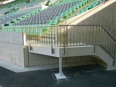 御崎公園球技場ラクビ―ワールドカップ対応改修工事